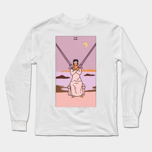 2 of Swords Long Sleeve T-Shirt